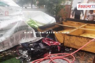 House caught fire due to short circuit in sawai madhopur
