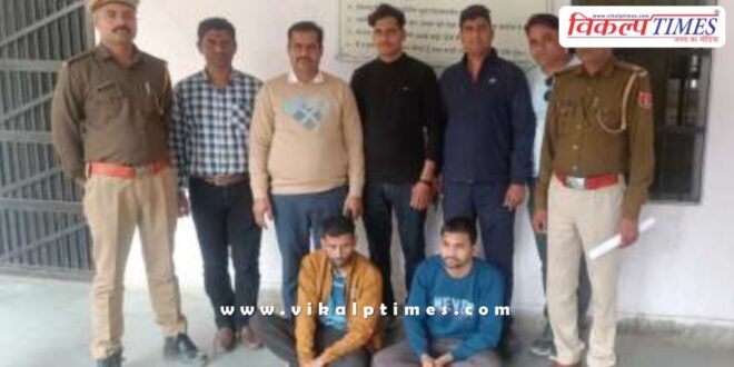 Mantown police sawai madhopur news 22 Jan 25