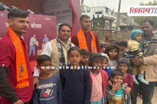 Relief vehicle reached Sawai Madhopur to serve humanity