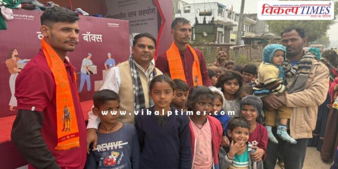 Relief vehicle reached Sawai Madhopur to serve humanity
