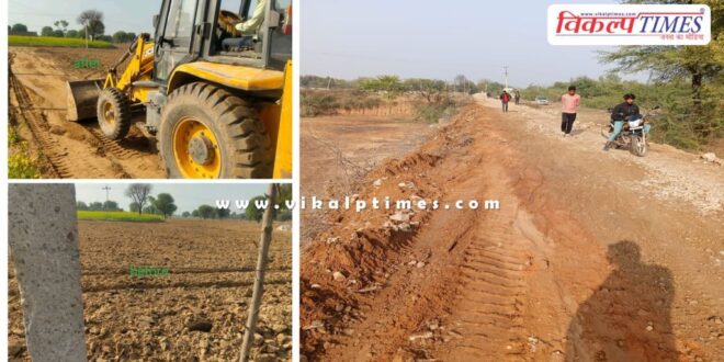 Villagers faces lit up when roads opened up in jaipur