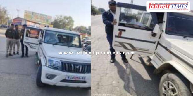 Big action by traffic police Sawai Madhopur