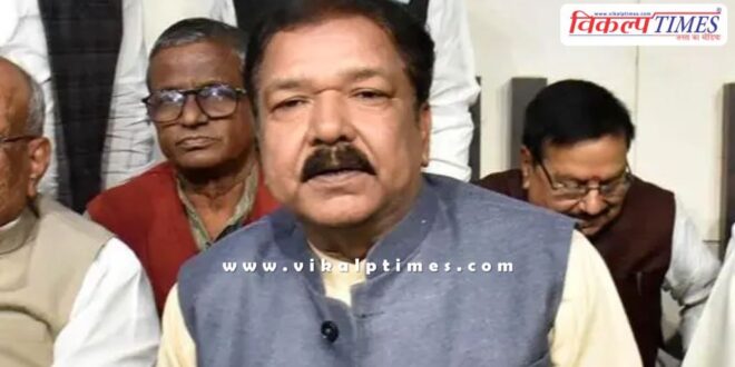 Bihar Revenue Minister Dr Dilip Jaiswal resigns