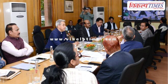 High level meeting organized for organizing REET-2024 In Rajasthan