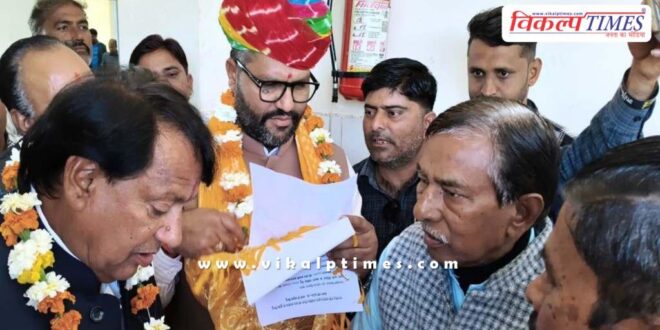 IFWJ officials gave memorandum to the minister in charge in sawai madhopur