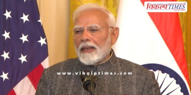 What did PM Modi say on the question asked about Adani