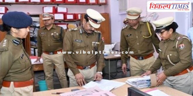 ADG Dr. Hawasingh Ghumaria conducted annual inspection of Sawai Madhopur