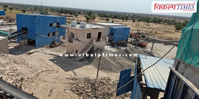 Big action by the mining department in jaipur