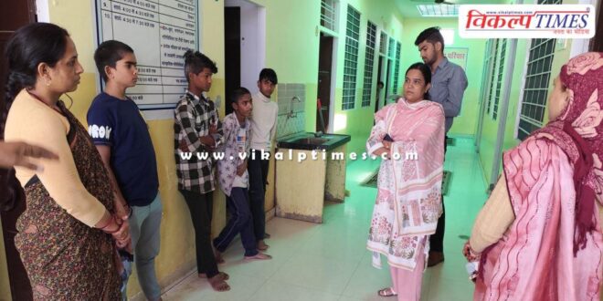 Childrens health in Trinetra Childrens Home Sawai madhopur