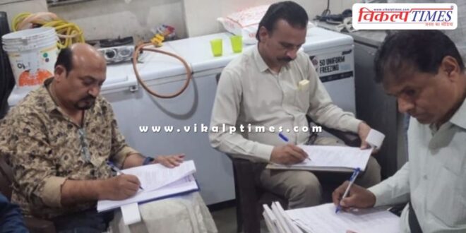 Food department action on 270 liters of buttermilk in kota