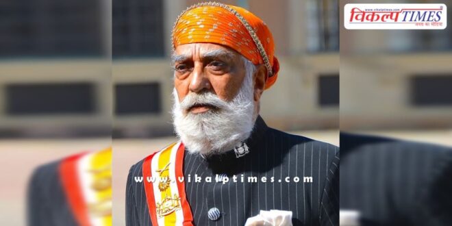 Former Mewar royal family member Arvind Singh passed away Udaipur News