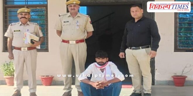 Gangapur city police sawai madhopur news 24 March 25