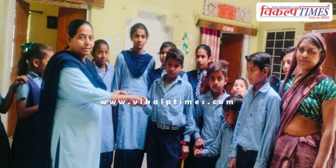 Iron supplements to prevent Anemia in sawai madhopur