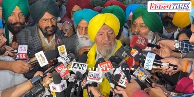 News farmer leaders before Chandigarh march