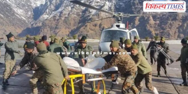 Operation to rescue people trapped in avalanche in Chamoli continues for the third day
