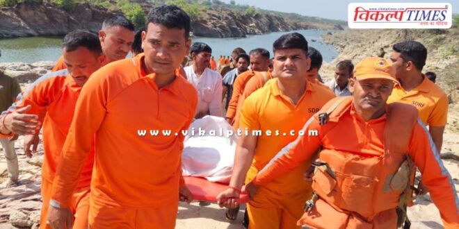 Rescue team got success on the fourth day in Sawai madhopur Banas River