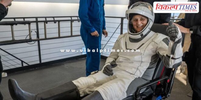 Sunita Williams returned to Earth after spending nine months in space