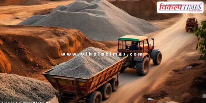 gravel mining in shivar sawai madhopur news 13 march 25