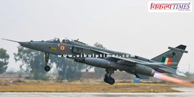 A house was damaged by something that fell from an Air Force plane in madhya pradesh