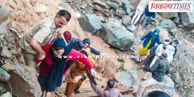 Flood in ramban jammu kashmir