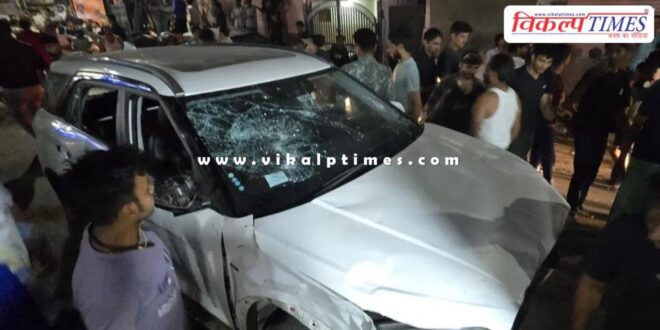 High speed car Jaipur Accident news 08 april 25