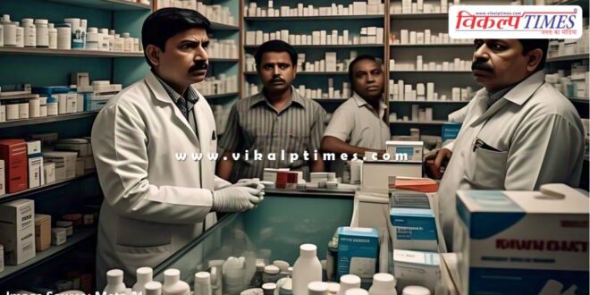 Licenses of three Medical Store suspended in sawai madhopur