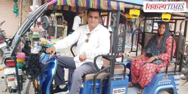Specially abled person Mohammad Shakir becomes an example of self-reliance in Sawai Madhopur