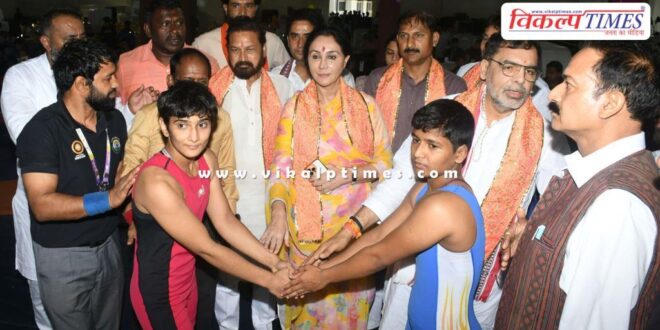 Wrestling is not just a sport but also our heritage Deputy CM Diya Kumari