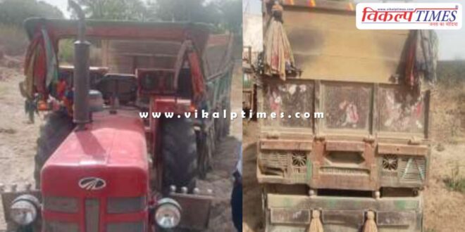 gravel mining chauth ka barwara police sawai madhopur news 20 april 25