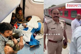 A woman gave birth to a child in a moving train in sawai madhopur