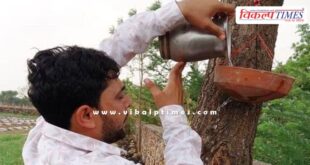 Appeal to tie water pots for birds in tonk