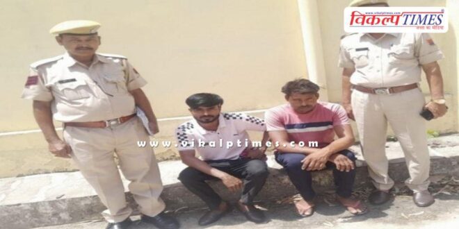 Gravel Mining Gangapur city Police Sawai Madhopur news 23 may 25