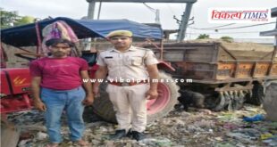Gravel Mining Kundera Police Sawai Madhopur news 23 may 25