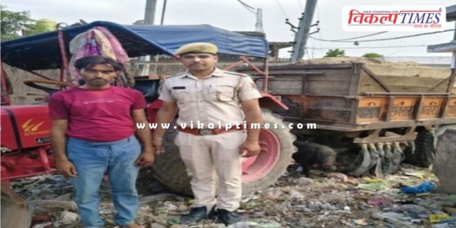 Gravel Mining Kundera Police Sawai Madhopur news 23 may 25