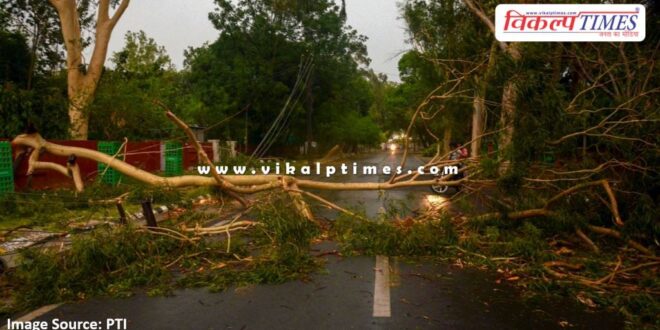 Heavy damage due to strong storm in Delhi and NCR