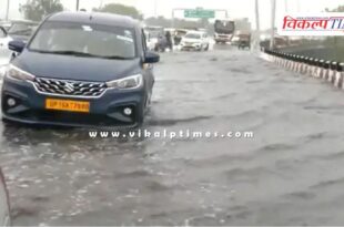 Heavy rain in Delhi More than 100 flights disrupted at the airport