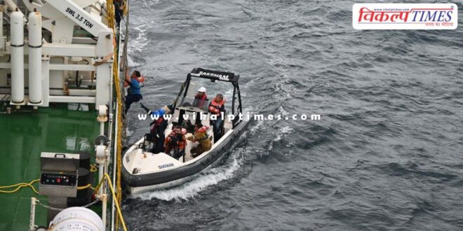 Liberian ship sinks near Kerala coast, 24 people rescued