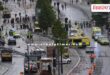 Major accident in Liverpool, England, car went out of control during football victory parade