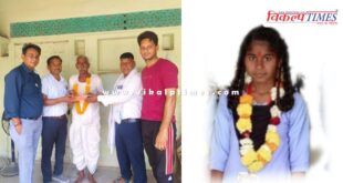 Manisha Prajapat created a record by scoring 95.60% marks in 12th board