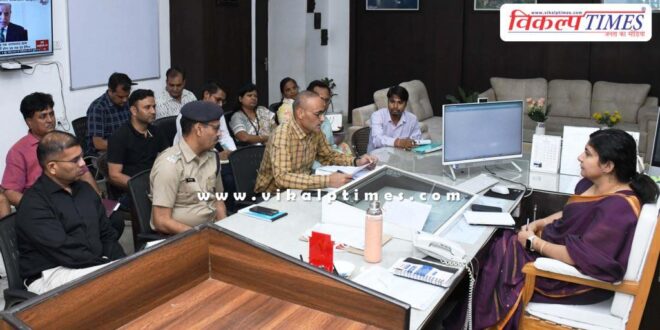 NEET UG Exam-2025 on Sunday, District Collector held a meeting in Sawai Madhopur