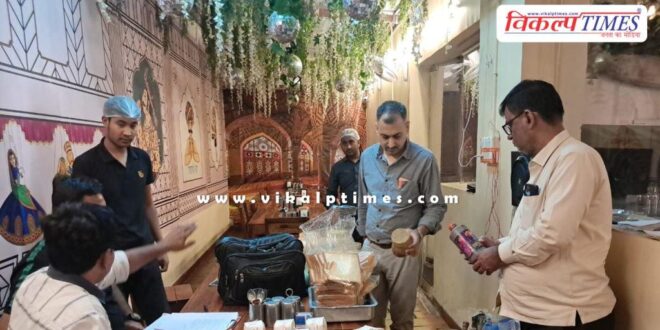 Samples taken from 7 establishments were found unsafe in jaipur