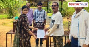 Students got furniture with the help of Forest Department in sawai madhopur