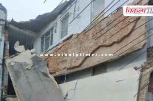 collapse of corridor of a government hospital in Jamshedpur jharkhand
