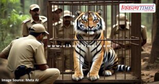 kanakati Tigress is in the custody of the forest department