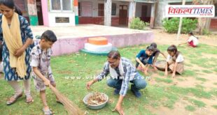 Cleaning done under Vande Ganga water conservation public campaign in sawai madhopur