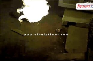 Cylinder caught fire while cooking in the kitchen in kota