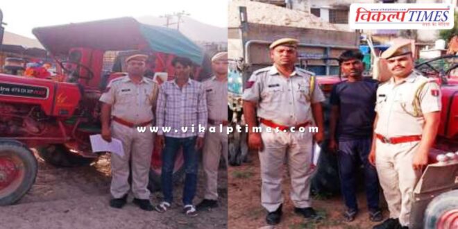 Gravel Mining Kotwali police Sawai Madhopur News 13 June 25