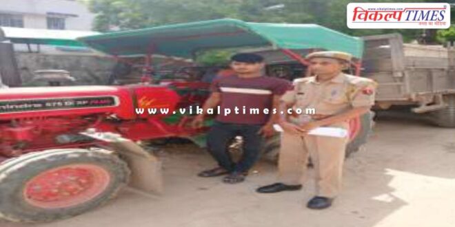 Gravel Mining Mantown Police Sawai Madhopur News news 11 June 25