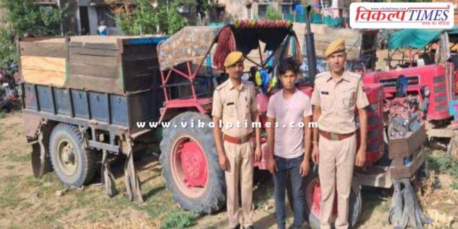 Gravel Mining Sawai Madhopur Police News 10 June 25