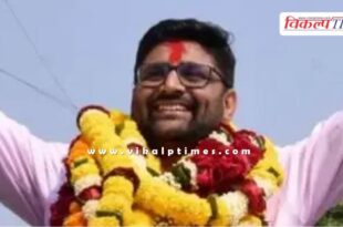 Gujarat by-election AAP wins from Visavadar and BJP wins from Kadi